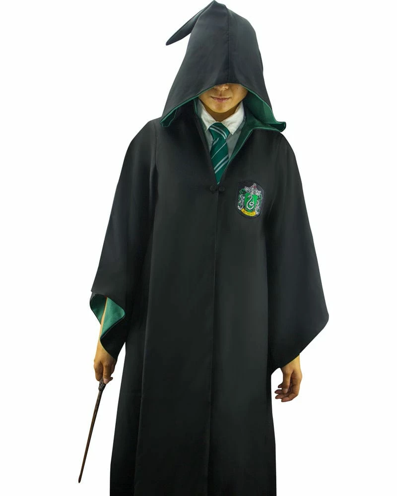 New 🛒 Official Harry Potter Slytherin Wizard Robe / Cloak 🤩 3 Official Harry Potter Slytherin Wizard Robe / Cloak