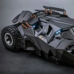 Batman Official Hot Toys DC Comics The Dark Knight Trilogy Batmobile 1:6 Scale Figure