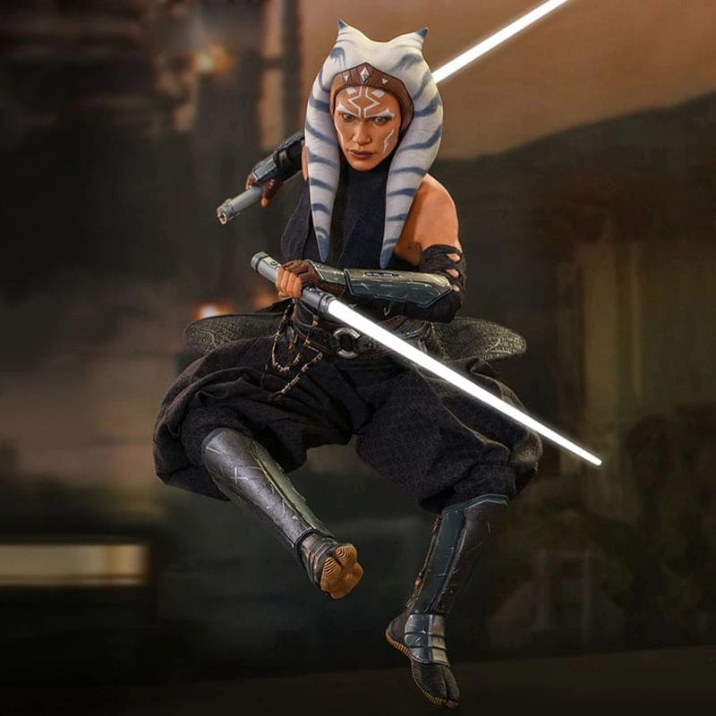 New π Official Hot Toys Star Wars The Mandalorian Ahsoka Tano And Grogu 1:6 Scale Figure π 6 Official Hot Toys Star Wars The Mandalorian Ahsoka Tano And Grogu 1:6 Scale Figure