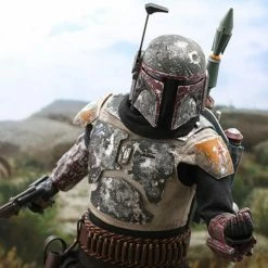 Official Hot Toys Star Wars The Mandalorian Boba Fett 1:6 Scale Figure