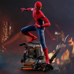 Avengers Official Hot Toys Marvel Spider-Man Homecoming 1:4 Scale Figure