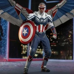 Avengers Official Hot Toys The Falcon And The Winter Soldier Captain America 1:6 Scale Figure
