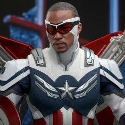 Avengers Official Hot Toys The Falcon And The Winter Soldier Captain America 1:6 Scale Figure