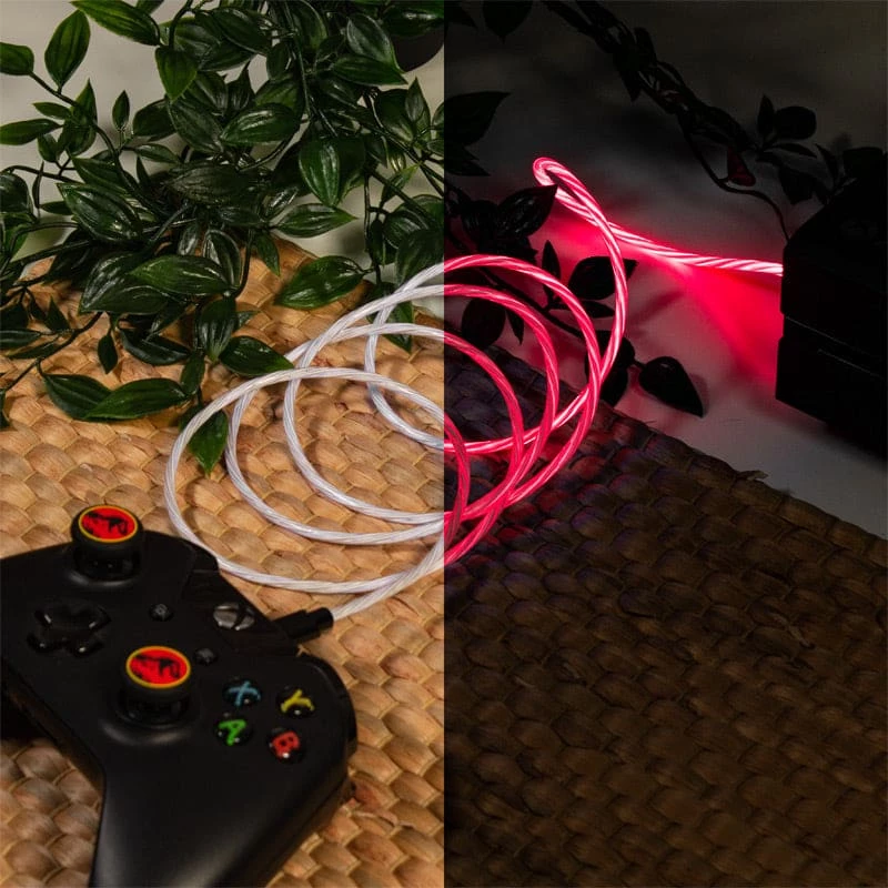 Hot Sale π₯° Gaming Accessories Official Jurassic Park LED Micro USB Cable & Thumb Grips (PS4 And Xbox One) π 2 Gaming Accessories Official Jurassic Park LED Micro USB Cable & Thumb Grips (PS4 And Xbox One)