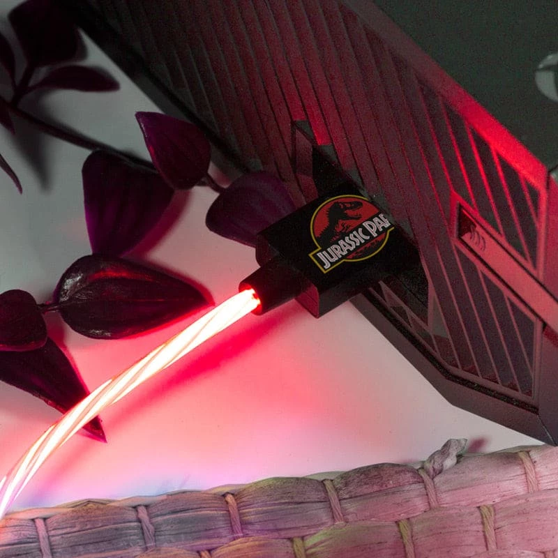 Hot Sale π₯° Gaming Accessories Official Jurassic Park LED Micro USB Cable & Thumb Grips (PS4 And Xbox One) π 4 Gaming Accessories Official Jurassic Park LED Micro USB Cable & Thumb Grips (PS4 And Xbox One)