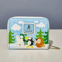 ELF LoungeFly Ebuddy And Friends Zip Around Wallet