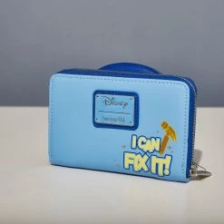 LoungeFly Disney Wreck It Ralph Fix It Felix Zip Around Wallet