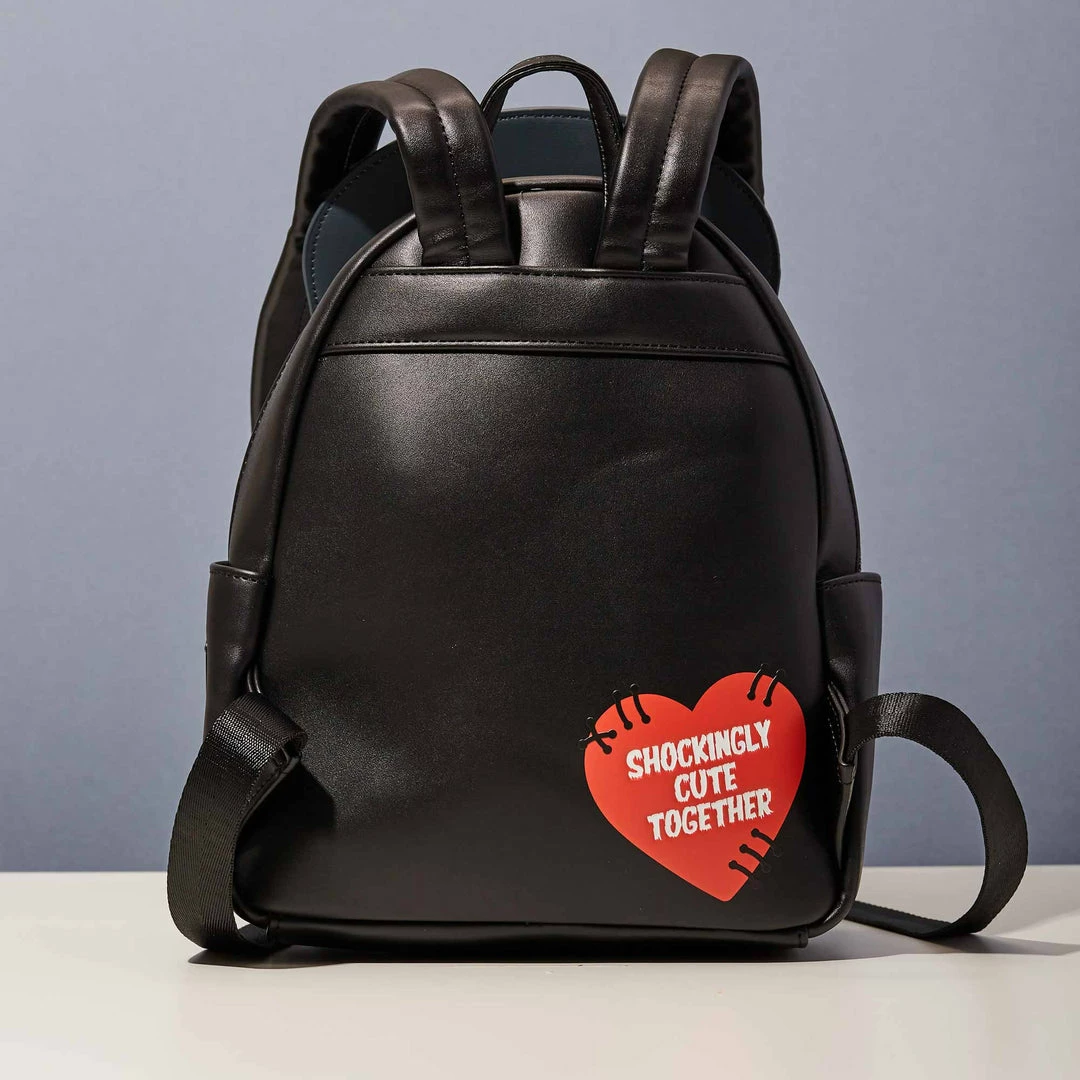 Flash Sale π Horror Bags LoungeFly Universal Monsters Frankie And Bride Cosplay Mini π Backpack π 4 Horror Bags LoungeFly Universal Monsters Frankie And Bride Cosplay Mini Backpack