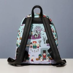 LoungeFly Disney Hocus Pocus Scene Aop Mini Backpack
