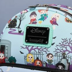 LoungeFly Disney Hocus Pocus Scene Aop Mini Backpack