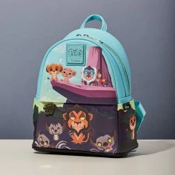 Hot Sale 🧨 LoungeFly Pop By Disney Lion King Pride Rock Mini 🎒 Backpack 👏 13 LoungeFly Pop By Disney Lion King Pride Rock Mini Backpack