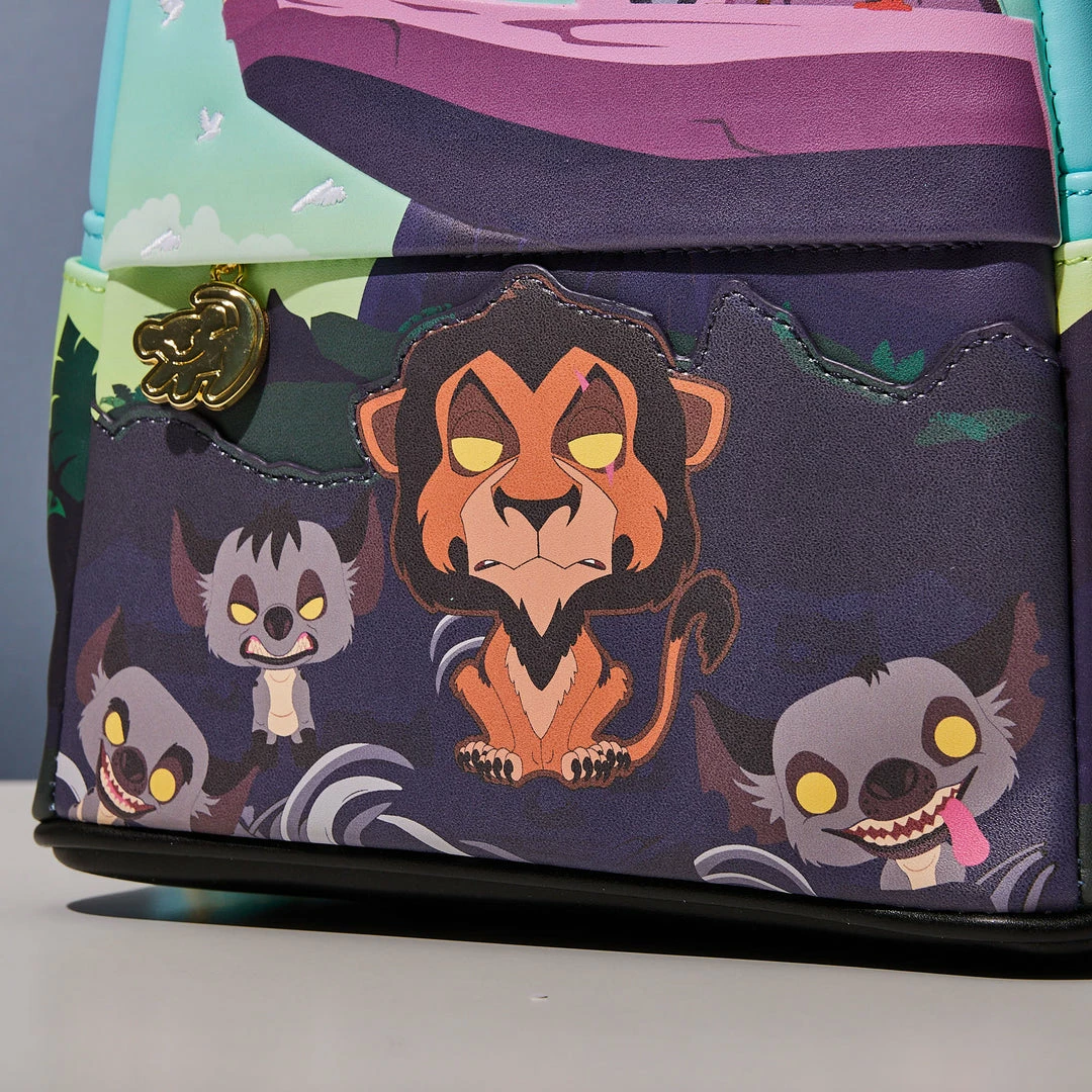 Hot Sale 🧨 LoungeFly Pop By Disney Lion King Pride Rock Mini 🎒 Backpack 👏 3 LoungeFly Pop By Disney Lion King Pride Rock Mini Backpack