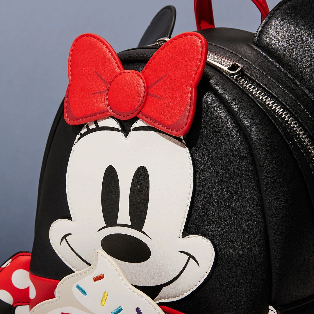 Brand new π Minnie Mouse Bags LoungeFly Disney Minnie Oh My Cosplay Sweets Mini π Backpack π 2 Minnie Mouse Bags LoungeFly Disney Minnie Oh My Cosplay Sweets Mini Backpack