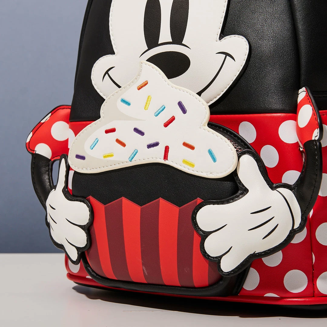 Brand new π Minnie Mouse Bags LoungeFly Disney Minnie Oh My Cosplay Sweets Mini π Backpack π 3 Minnie Mouse Bags LoungeFly Disney Minnie Oh My Cosplay Sweets Mini Backpack