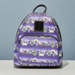 Nightmare Before Christmas LoungeFly Disney Nbc Halloween Line Mini Backpack Bags