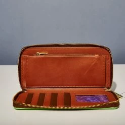 LoungeFly Wb Charlie And The Chocolate Factory 50Th Anniversary Zip Around Wallet