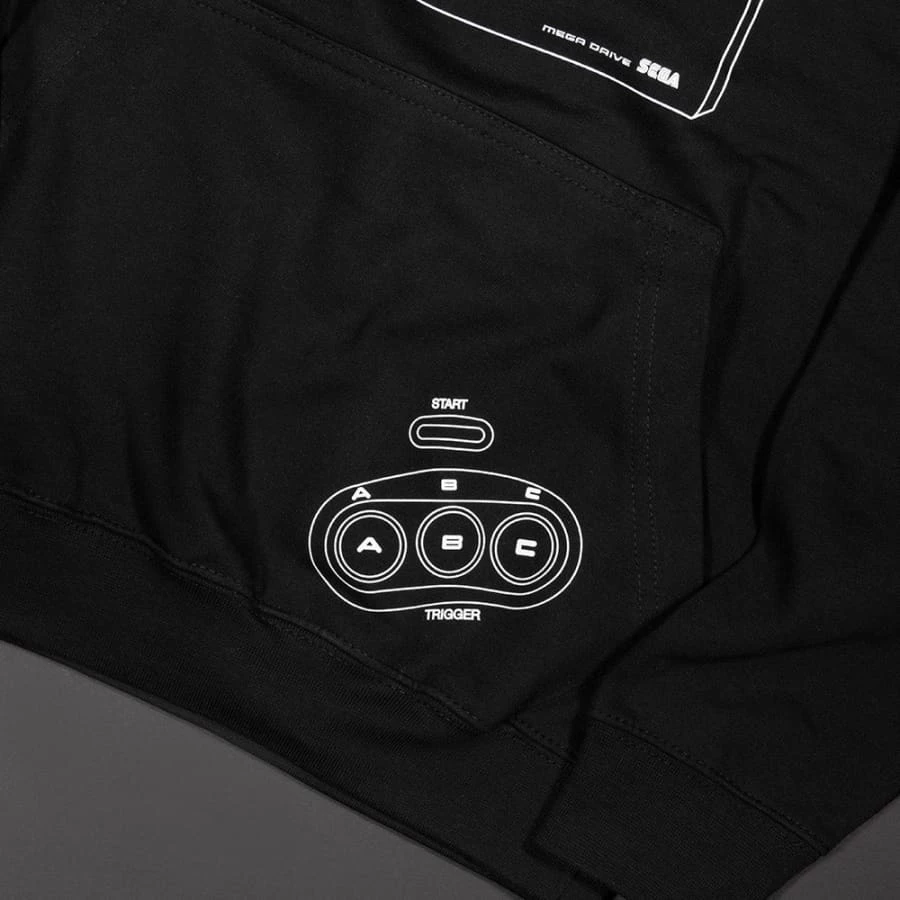 Cheap β€οΈ Official Mega Drive 'Logo And Console' Black And Gray Hoodies (Unisex) π 3 Official Mega Drive 'Logo And Console' Black And Gray Hoodies (Unisex)