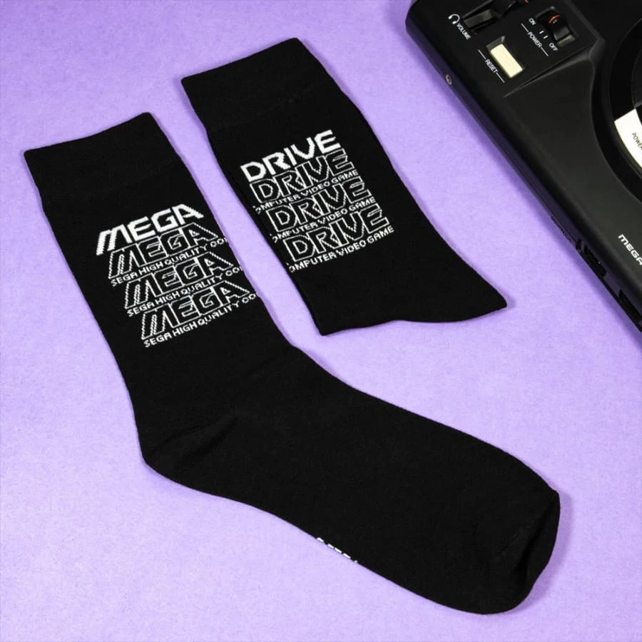 Best reviews of 🥰 Official Mega Drive ‘Retro Logo’ Black 🧦 Socks (One Size) 🧨 1 Official Mega Drive ‘Retro Logo’ Black Socks (One Size)