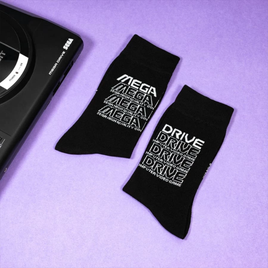 Best reviews of 🥰 Official Mega Drive ‘Retro Logo’ Black 🧦 Socks (One Size) 🧨 2 Official Mega Drive ‘Retro Logo’ Black Socks (One Size)