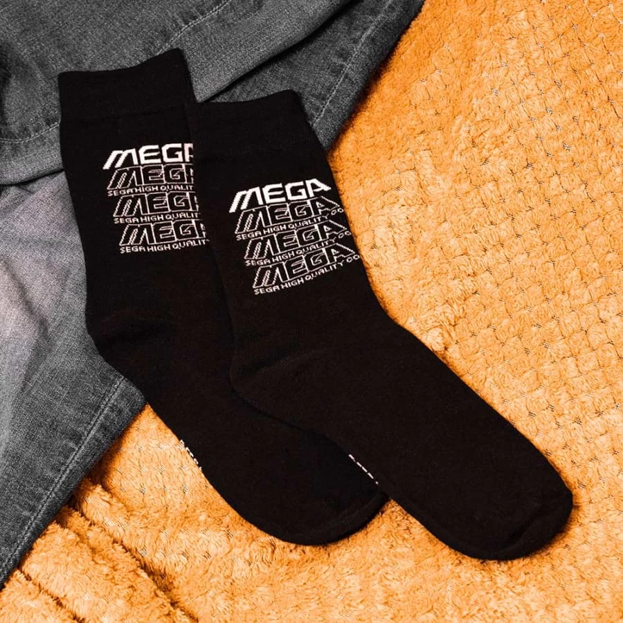 Best reviews of 🥰 Official Mega Drive ‘Retro Logo’ Black 🧦 Socks (One Size) 🧨 4 Official Mega Drive ‘Retro Logo’ Black Socks (One Size)