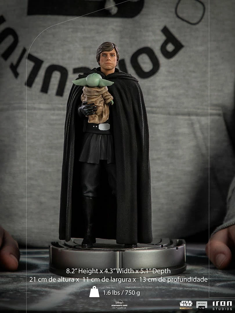 Wholesale ⌛ The Mandalorian Official Iron Studios Luke Skywalker And Grogu 1:10 Art Scale Statue Premium Collectibles ✔️ 7 The Mandalorian Official Iron Studios Luke Skywalker And Grogu 1:10 Art Scale Statue Premium Collectibles