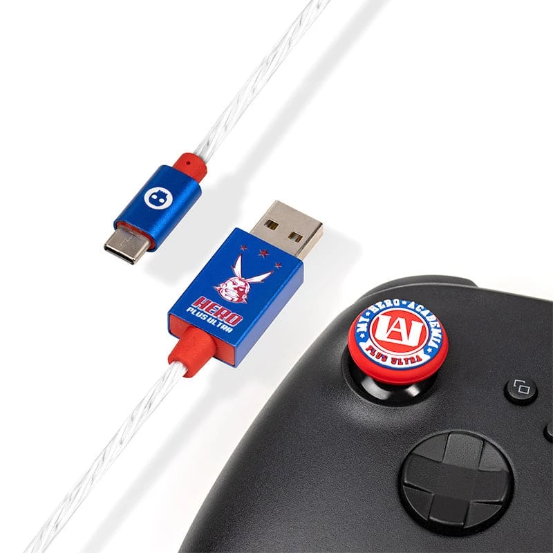 Cheap π Official My Hero Academia USB-C LED Charge Cable & Thumb Grips π₯ 1 Official My Hero Academia USB-C LED Charge Cable & Thumb Grips