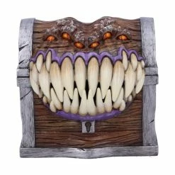 Flash Sale π Official Dungeons & Dragons Mimic Dice Box 11.3cm Homeware π 7 Official Dungeons & Dragons Mimic Dice Box 11.3cm Homeware