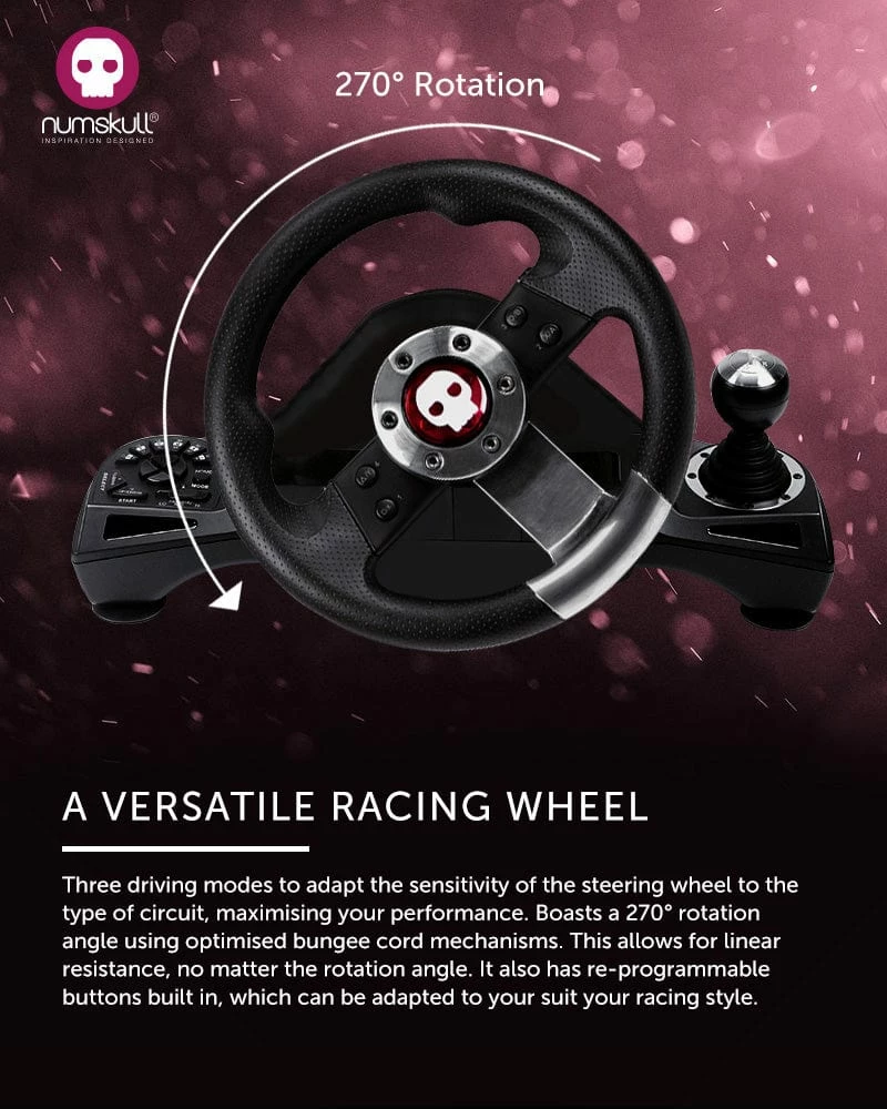 Best Pirce π Numskull Multi Format Pro Steering Wheel (2022) Gaming Accessories π― 3 Numskull Multi Format Pro Steering Wheel (2022) Gaming Accessories