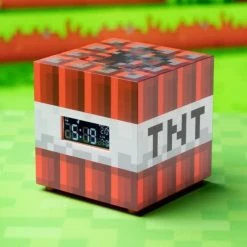Homeware Official Minecraft TNT Alarm Clock