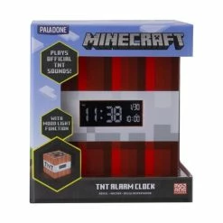 Homeware Official Minecraft TNT Alarm Clock