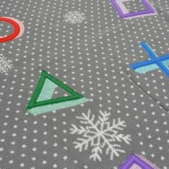 PlayStation Christmas Jumper PlayStation Symbols Grey Sweater