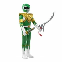 Official Power Rangers Green Ranger ReAction Figure