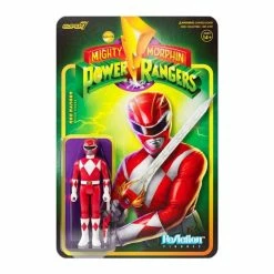 Official Power Rangers Red Ranger ReAction Figure