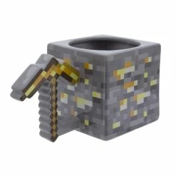 Official Minecraft Gold Pickaxe Mug