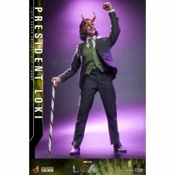Official Hot Toys Marvel Loki President Loki 1:6 Scale Figure