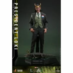 Official Hot Toys Marvel Loki President Loki 1:6 Scale Figure