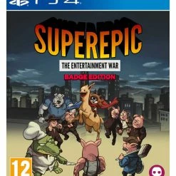 PS4 Games Numskull SuperEpic: The Entertainment War Badge Edition (PS4)