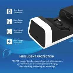 Brand new π Gaming Accessories Numskull PlayStation 5 / PS5 Fast Charge Twin Charging Dock π 15 Gaming Accessories Numskull PlayStation 5 / PS5 Fast Charge Twin Charging Dock