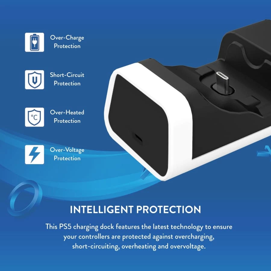 Brand new π Gaming Accessories Numskull PlayStation 5 / PS5 Fast Charge Twin Charging Dock π 8 Gaming Accessories Numskull PlayStation 5 / PS5 Fast Charge Twin Charging Dock