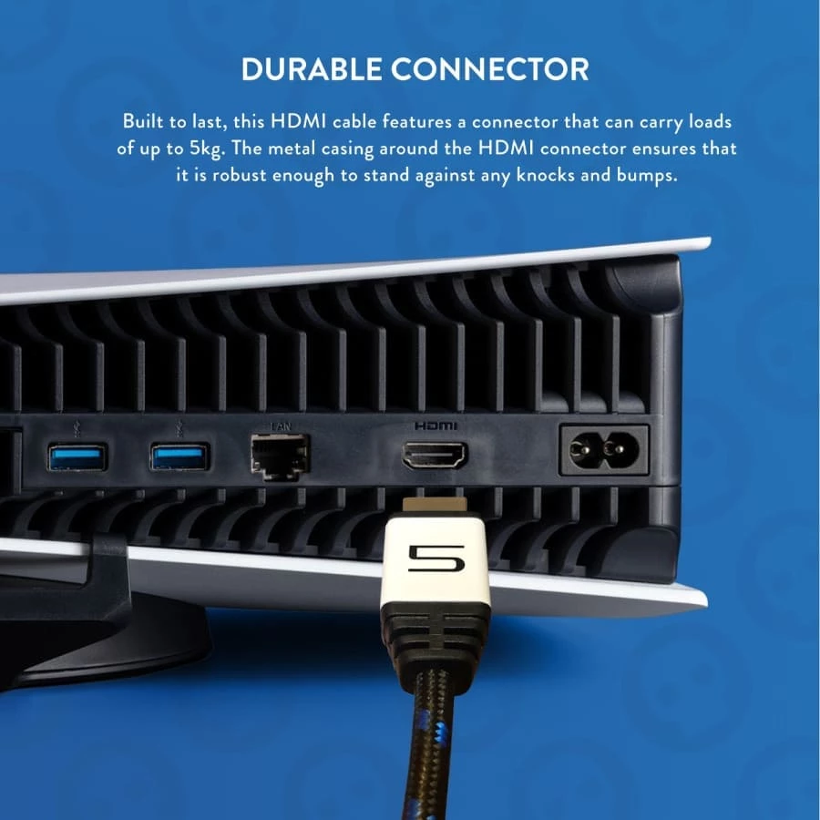 Cheapest π Gaming Accessories PS5 4K Ultra HD HDMI Cable (2m/7ft) β 4 Gaming Accessories PS5 4K Ultra HD HDMI Cable (2m/7ft)