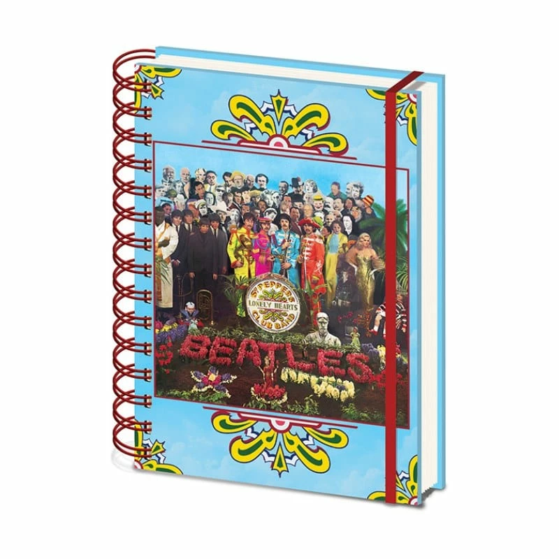 Discount π Beatles, The Official The Beatles Sgt. Pepper's Lonely Hearts A5 Notebook Home & Office π 1 Beatles, The Official The Beatles Sgt. Pepper's Lonely Hearts A5 Notebook Home & Office