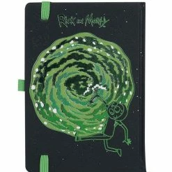Ricky & Morty Home & Office Official Rick And Morty Portals A5 Notebook