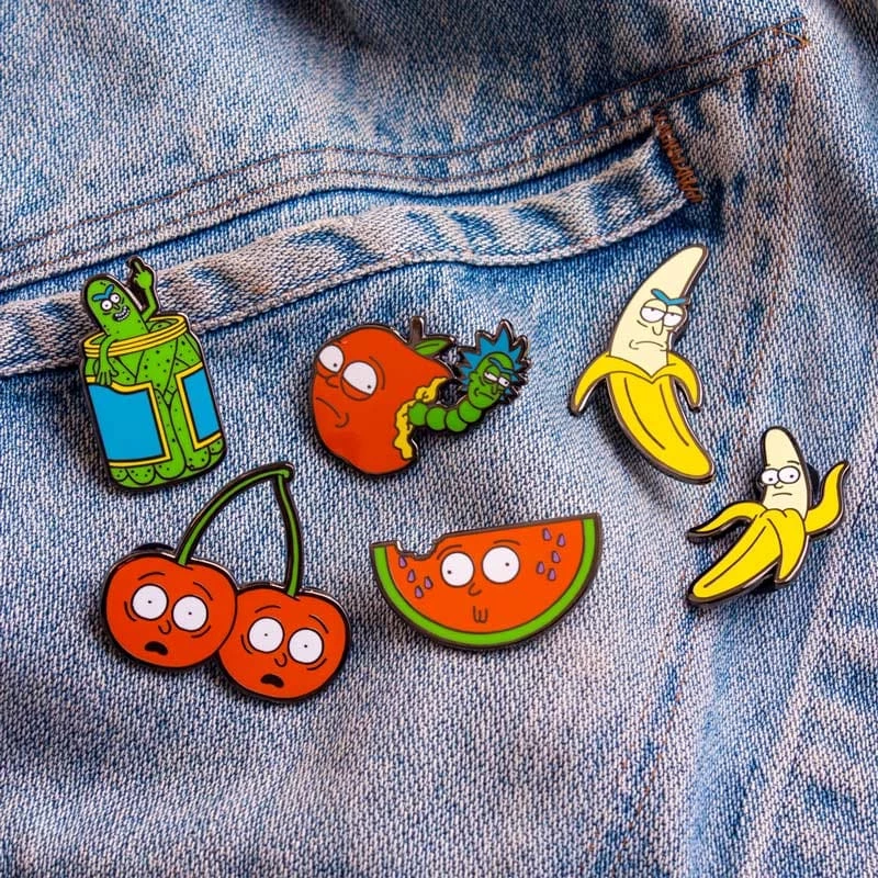 Wholesale βοΈ Accessories Pin Kings Rick And Morty Enamel Pin Badge Set 1.3 β Banana Rick & Morty π€© 4 Accessories Pin Kings Rick And Morty Enamel Pin Badge Set 1.3 β Banana Rick & Morty