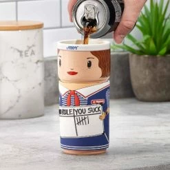 New π€© CosCups Official Stranger Things Robin Buckley (Scoops Outfit) CosCup π 8 CosCups Official Stranger Things Robin Buckley (Scoops Outfit) CosCup