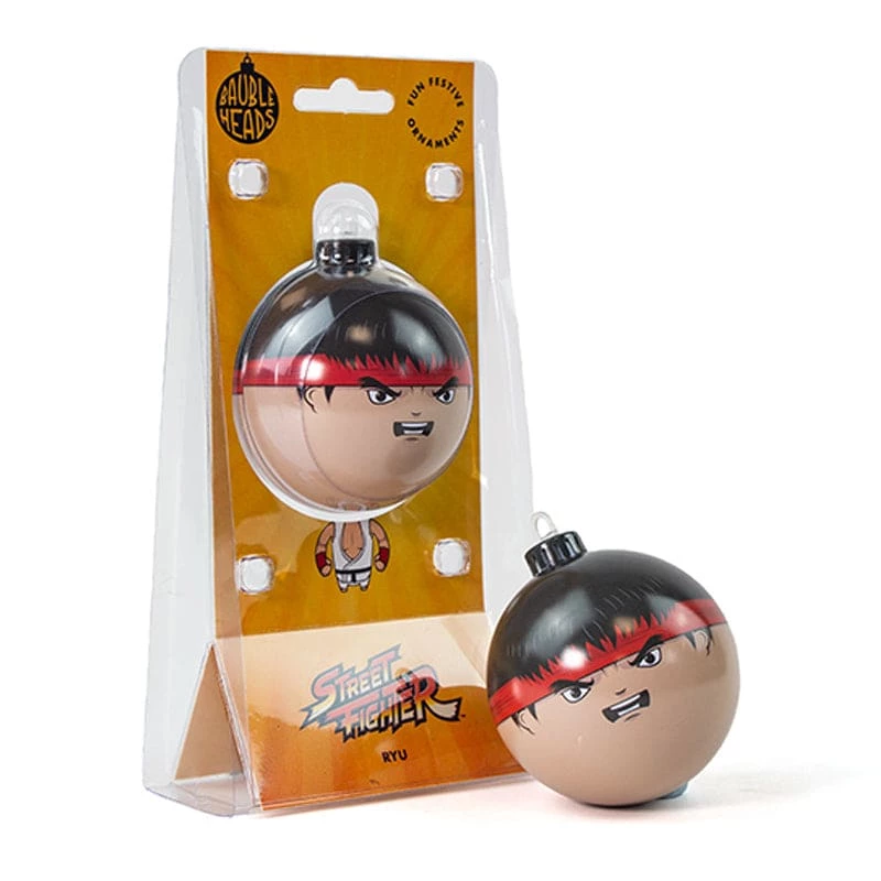 Wholesale π Street Fighter π Christmas Decoration Bauble Heads Street Fighter βRyuβ π Christmas Decoration / Ornament π€© 5 Street Fighter Christmas Decoration Bauble Heads Street Fighter βRyuβ Christmas Decoration / Ornament