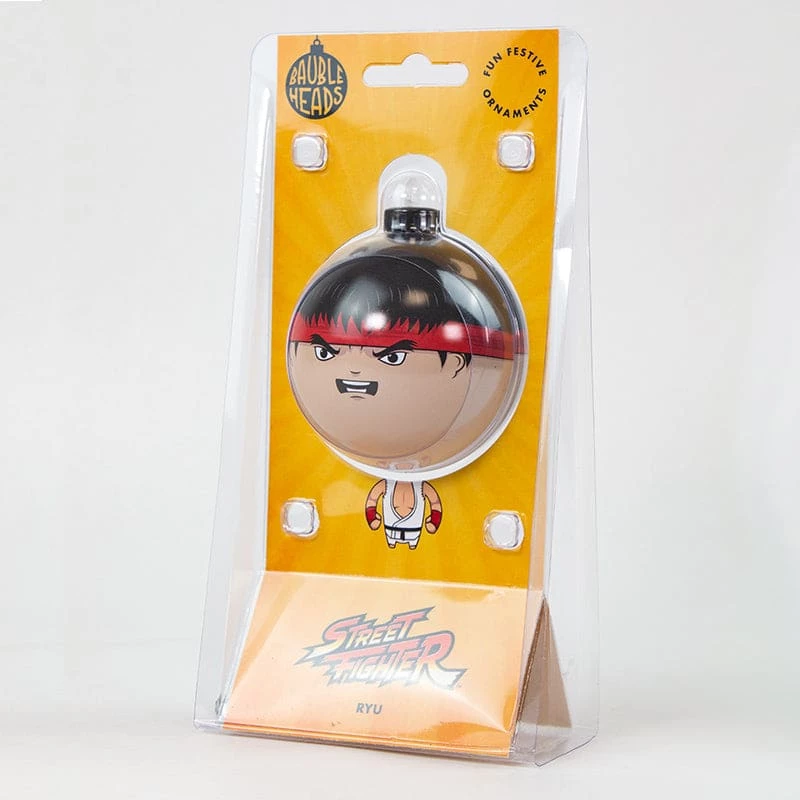 Wholesale π Street Fighter π Christmas Decoration Bauble Heads Street Fighter βRyuβ π Christmas Decoration / Ornament π€© 4 Street Fighter Christmas Decoration Bauble Heads Street Fighter βRyuβ Christmas Decoration / Ornament