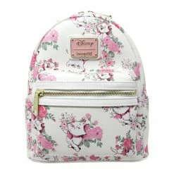 The Aristocats Bags Loungefly Marie Floral AOP Mini Backpack