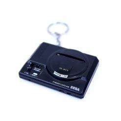 Official SEGA Mega Drive Console Keyring / Keychain Keyrings