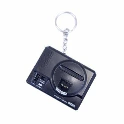 Official SEGA Mega Drive Console Keyring / Keychain Keyrings
