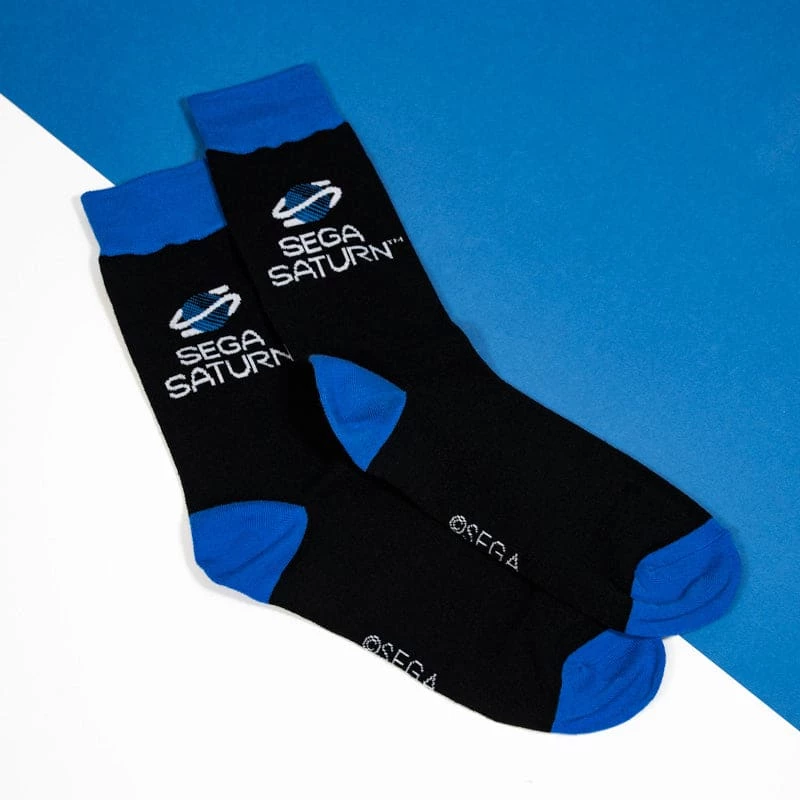 Brand new ❤️ Official SEGA Saturn 🧦 Socks ❤️ 1 Official SEGA Saturn Socks